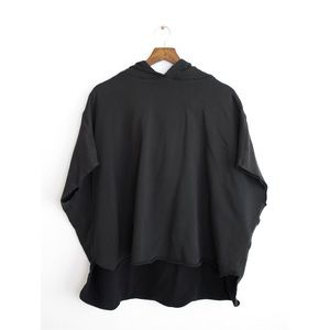 Frank & Eileen Short Sleeve Tee Lab Hooded Capelet - OS
